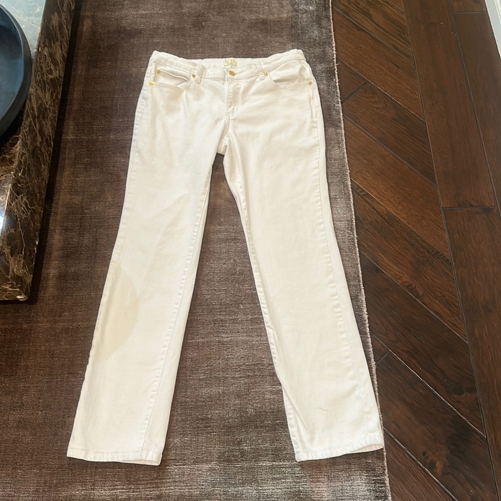 Boo Gemes White Jeans Size 10
